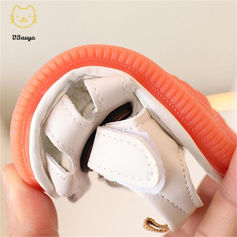 Baby Boys Girls Summer Sandals Cue Bear Pattern Squeaky Squeaky Shoes Non-Slip Newborn First Walking Shoes Toddler Clogs