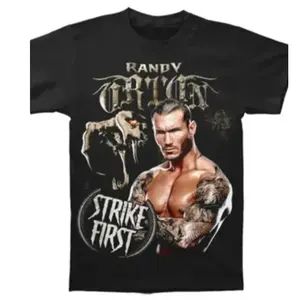 Randy Orton Graphic T-Shirt, Fashion Cotton, Full Sizes, For Men, For Women