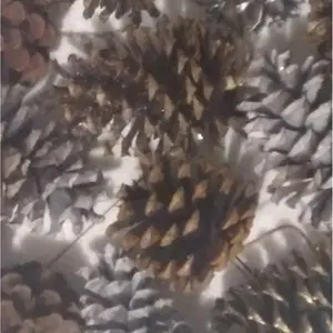 Pinecone 3 Inch Long Ornaments with Twine String Hanger - Original Scented Pinecone