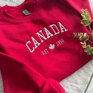 Canada Embroidered Sweatshirt