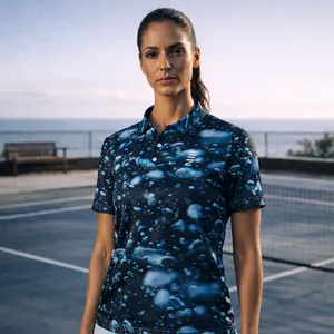The Flow Polo - EON01 / Performance Polo Fabric Menswear