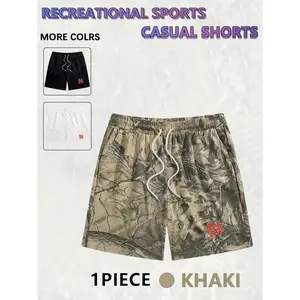 Men's Camo Print Shorts, Regular Fit Casual Street Shorts for Summer, Men's Bottoms for Daily Wear, Men's Shorts, Menswear, Shorts for Men, Relaxed Fit Shorts, Casual Sports Shorts