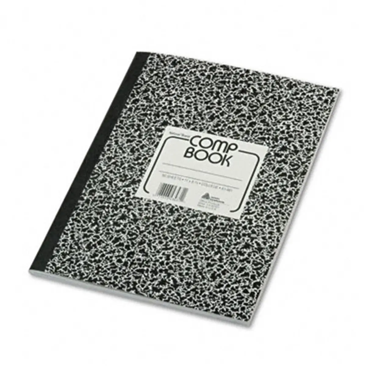 National Brand 43481 College/Margin Rule Composition Paper Notebook, 11"x8-3/8" White, 80 Sheets per Pad