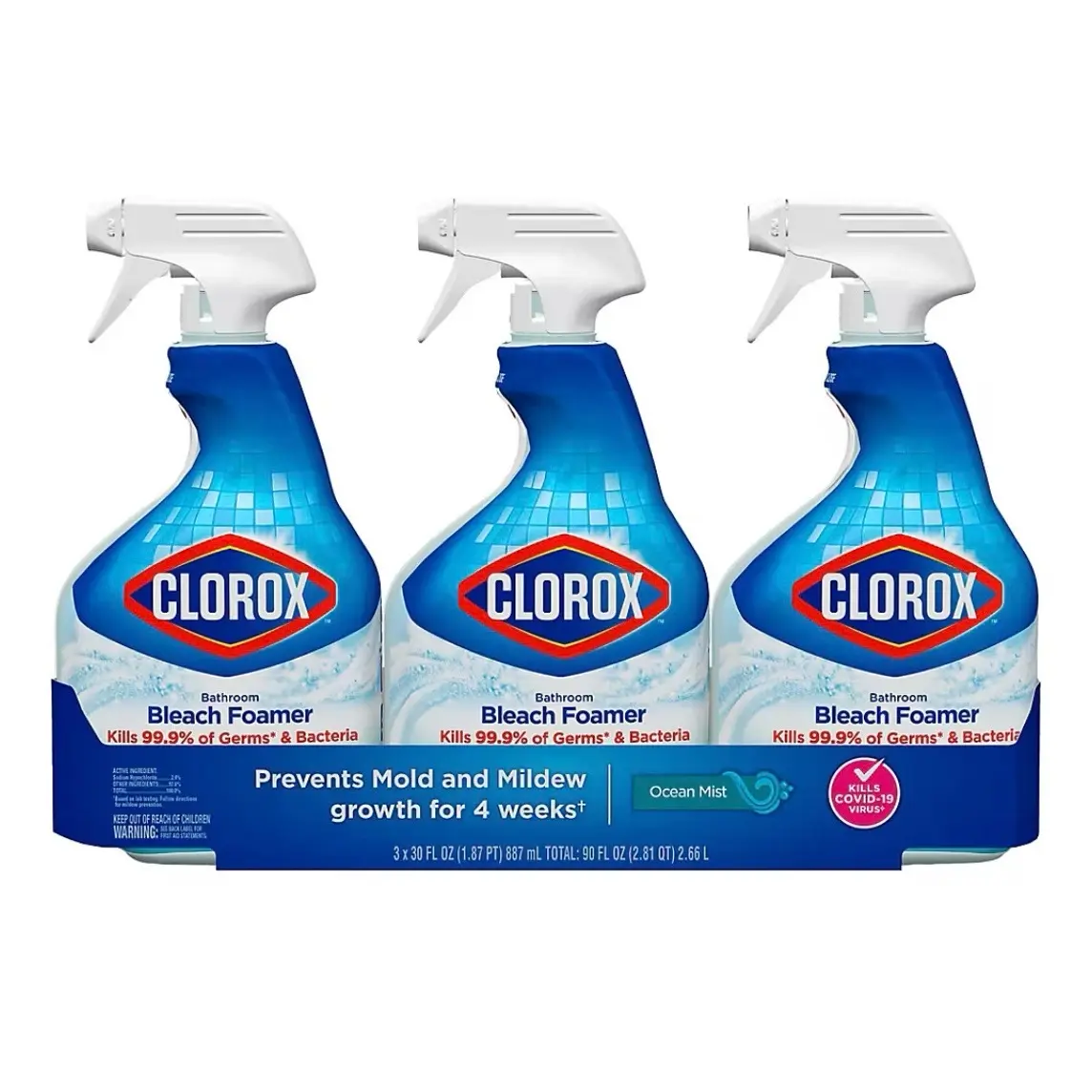 Clorox Bathroom Cleaner, 3 pk./30 oz. Clorox Bathroom Cleaner, 3 pk./30 oz.