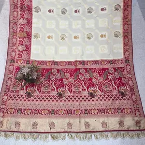 Beautiful silk Saree with tassels