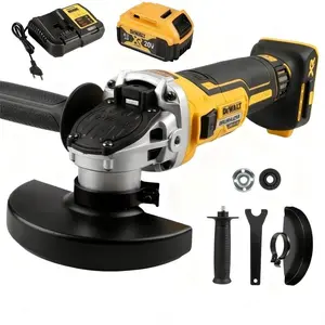 High-Performance Dewalt DCG405NT Angle Grinder with Kickback Brake and Slide Switch, 125mm