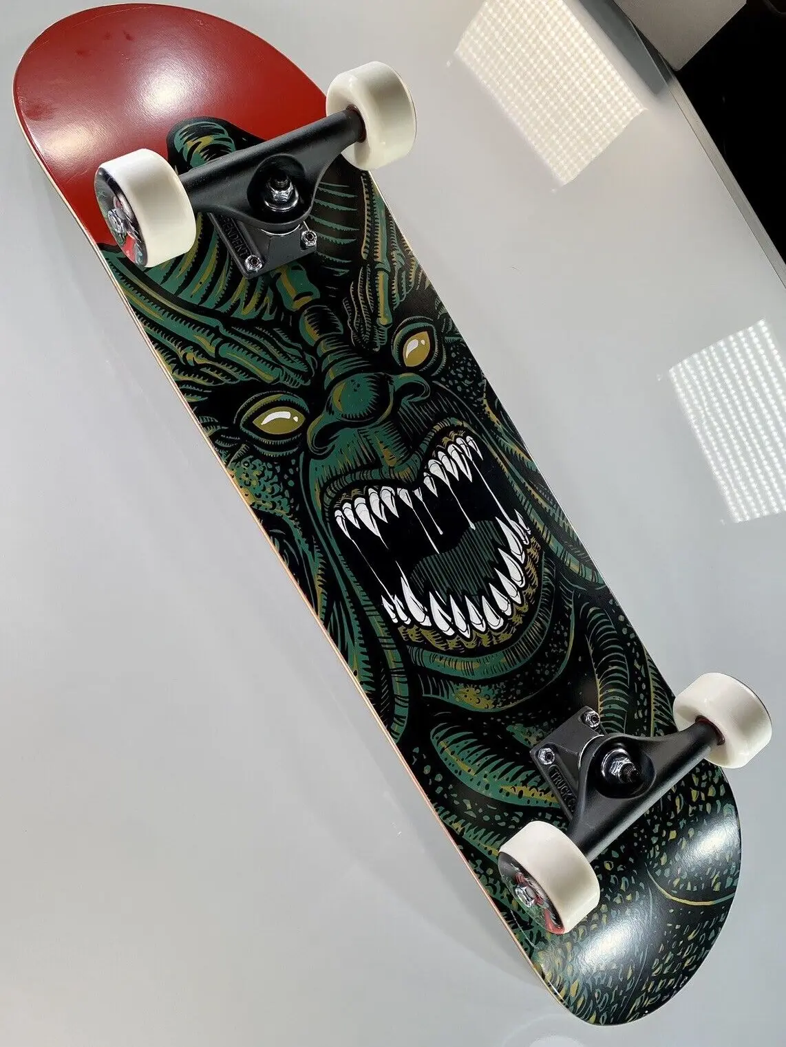 Techne Complete Mythos Kraken Skateboard 7.75” Independent Trucks 11 Tim Baron