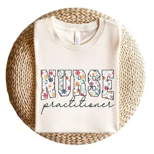 Floral NP Nurse Shirt, Floral NP Nurse T-shirt, NP Nurse Gift, Nurse Practitioner Tshirt, Lpn Nurse T shirt, Nurse Appreciation Tee