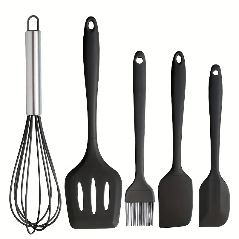 5-Piece Baking Set, Bakeware, Kitchenware, Baking Supplies, Macaron Theme Cake Decoration Tools, Heat Resistant Non-Toxic, Ideal for Home Baking, Cheese Kitchen Household Items