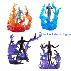 Soul Effect Impact Fire Special Effects Blue Flame Model Plastic Action Figure Display HG/RG SD Rabot/animation Stage Act Suit