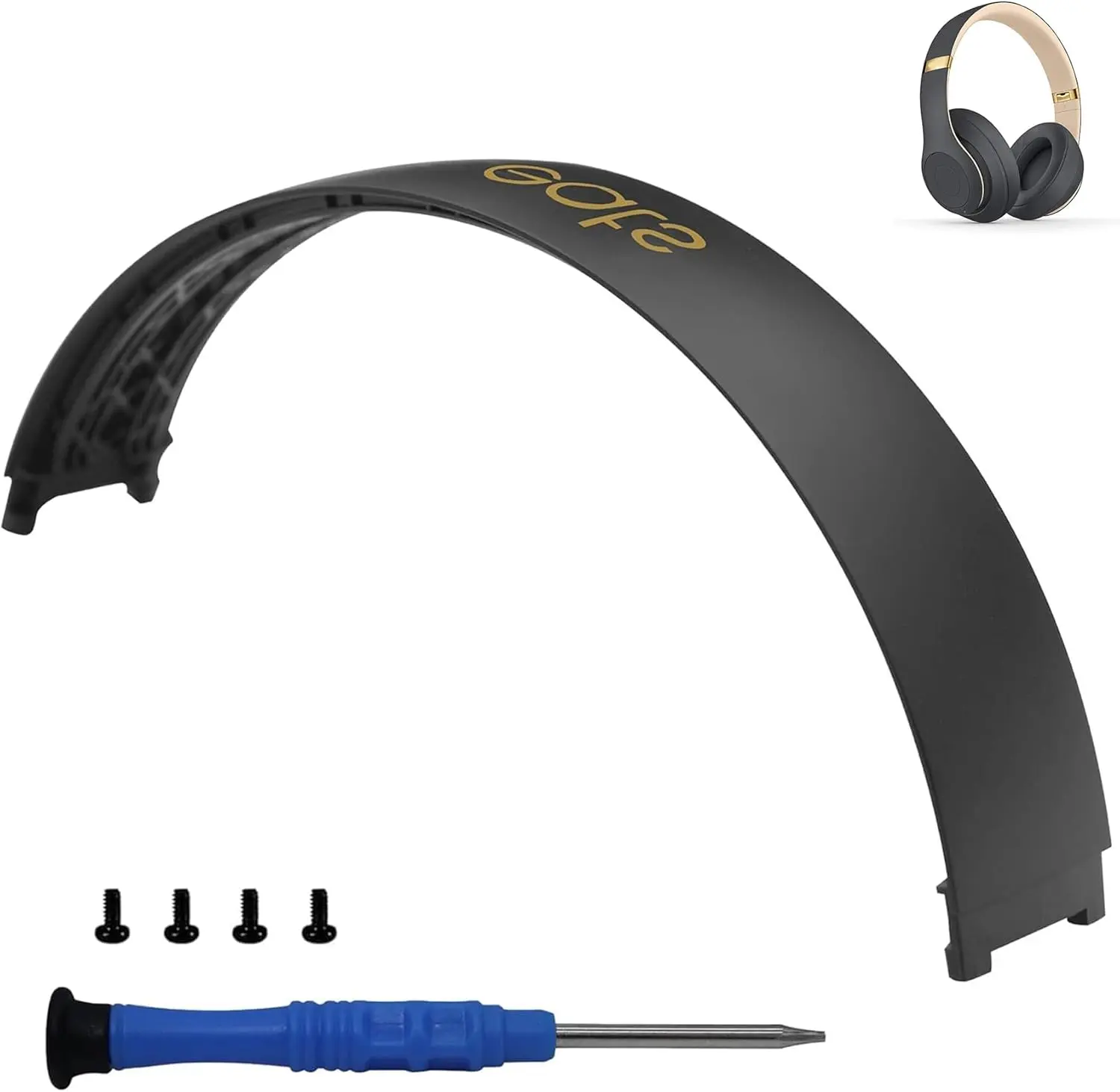 Studio 3 Headband Replacement Top Headband Replacement  Band Parts Accessories Repair Kit Compatible with Studio 3.0 A1914  Studio 2.0  HeadphonesGray