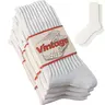 4 Pairs Natural 98% Cotton Crew Socks - Seamless, Breathable, Cozy Fall & Winter Socks for Women & Men