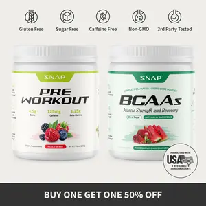 Snap Supplements - Workout Boost Bundle - Natural Supplement Bundle