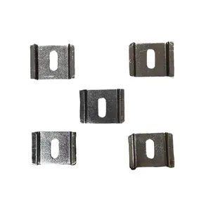 International Connector T&G 5 Pieces DIN Rail Slotted Zinc-Plated Steel RoHS 35mm Wide 7.5mm High (1")