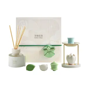 SONG CHAO Wax Aromatherapy Gift Set - Perfect Scented Candle for Gifting Bedroom Christmas