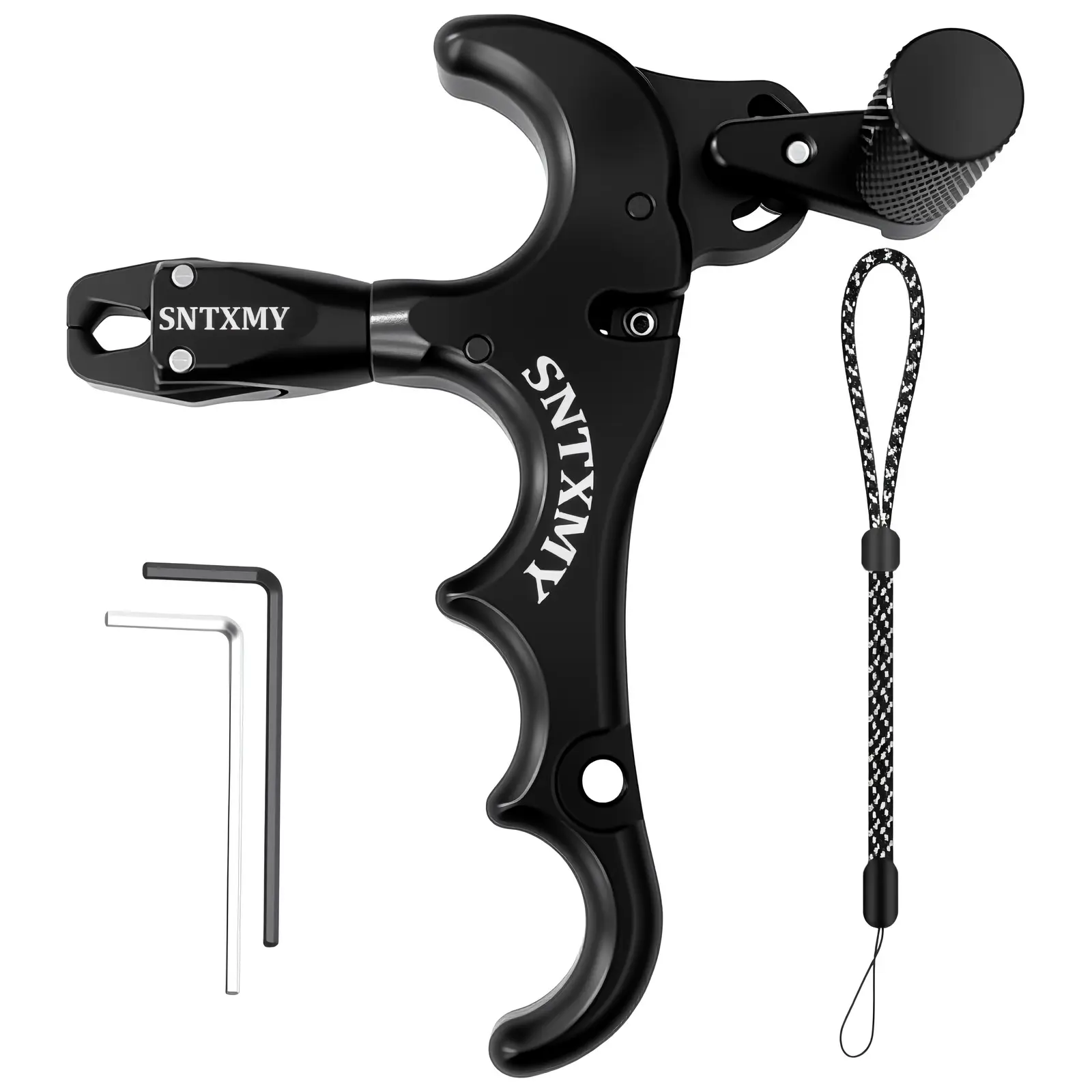 Thumb Button Bow Release | 360° Swivel Archery Release Aid for Compound Bow