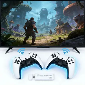 New Upgraded Retro M15 Game Stick, Supports 20k Games, 23 Emulators, 4K HDMI Output, Plug-And-Play Wireless Controller, Gaming Controller, Premium Gaming Controllers