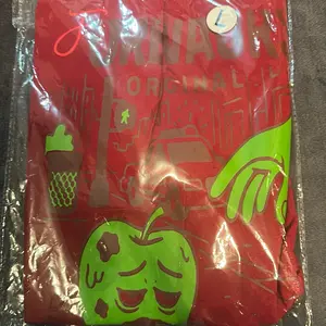 Forevaurs Original Custom Tshirt with Unique Apple Design and Green Accents for Trendy Outfits