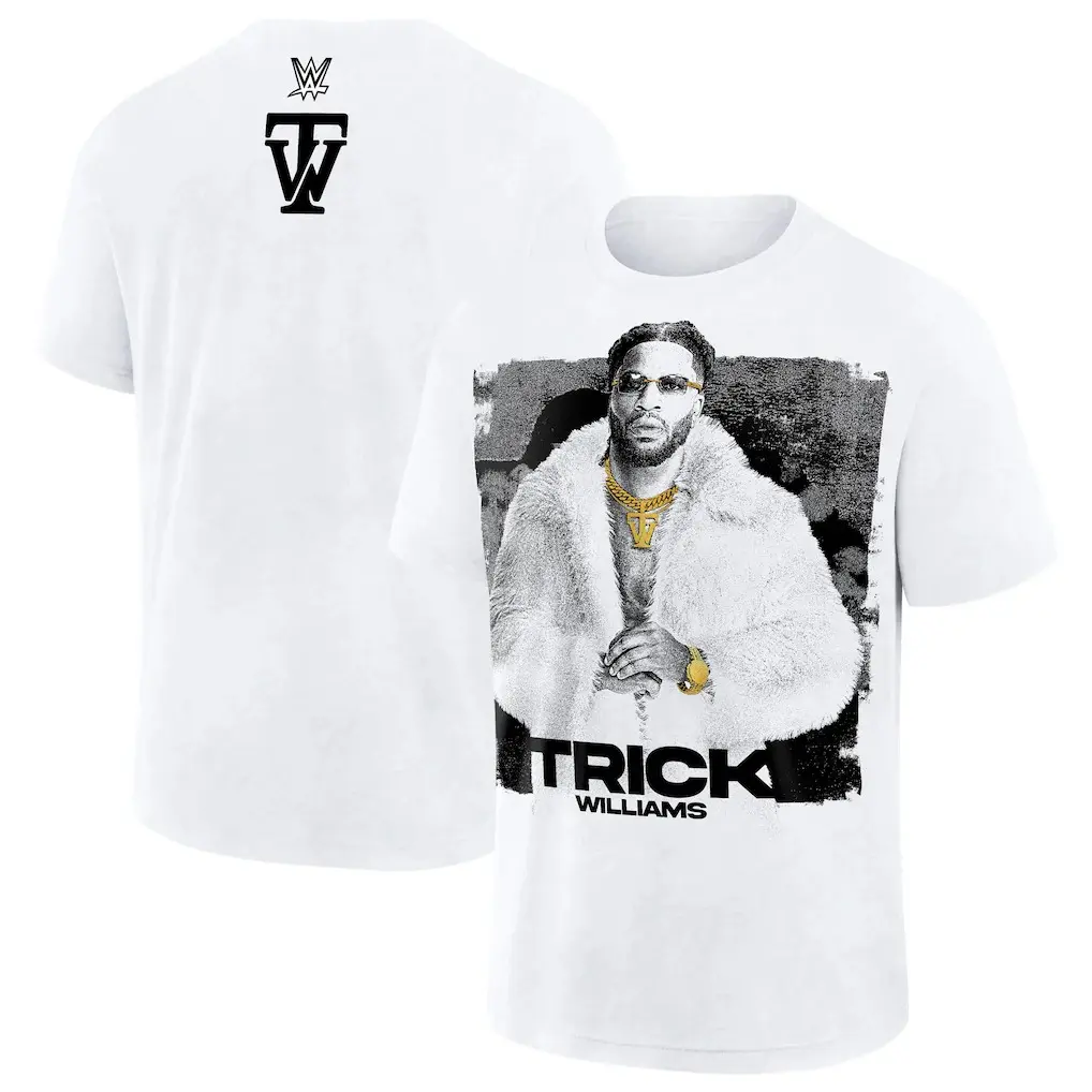Women's Men's Trick Williams Graphic T-Shirt - Original Basic Stylish Short-Sleeve Unisex Professional Wrestler Apparel, Hoodie, Sweatshirt