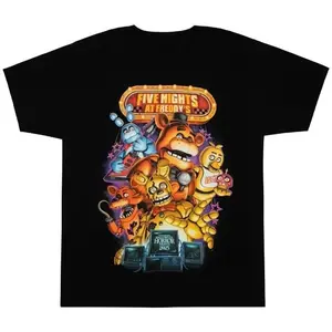 Halloween Horror Nights 2025 Five Nights at Freddy's Graphic Bootleg T-Shirt