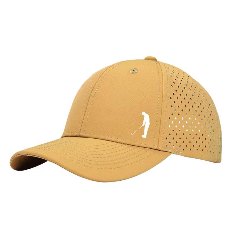 Men'S Quick-Dry Golf Cap with Perforated Mesh Back & Golf Swing Design - Breathable Trucker Hat, Lightweight All-Weather Golf Hat for Golfers, Casual Outfits - Available In, Navy, Olive, Brown, Green, Red, - Ideal Gift For Golf Enthusiasts，Unisex