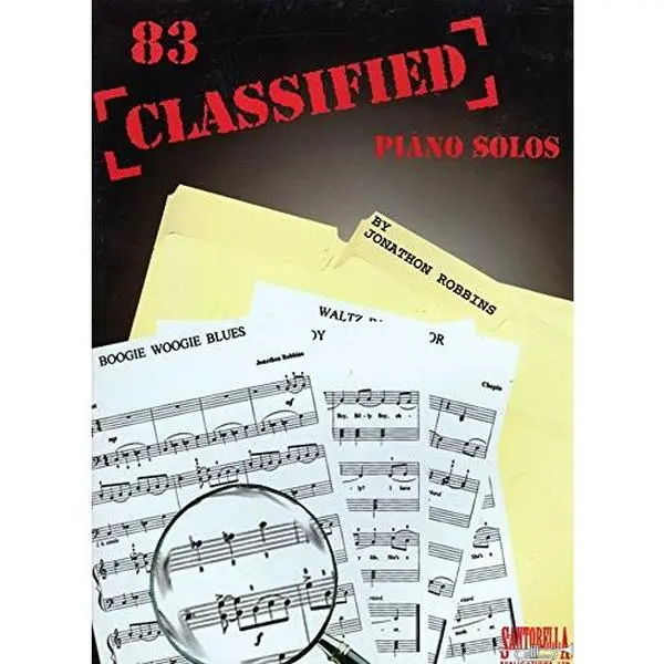 Used Piano Solo Sheet Music Book - 83 Pieces, English Edition, 1.01 lbs, Includes Piano Dust Cover