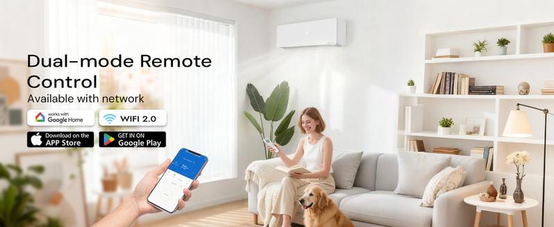 【Enduring Series】Cozeware 12000 BTU 115V/230V Mini Split AC Heating System 20 SEER2 with WiFi Alexa Inverter Cools Up to 750 Sq Ft for Home Office Garage Gym Kitchen 【Enduring Series】Cozeware 12000 BTU 115V/230V Mini Split AC Heating System 20 SEER2 with WiFi Alexa Inverter Cools Up to 750 Sq Ft for Home Office Garage Gym Kitchen
