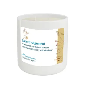 The Intention Key Candle – Sacred Alignment | Palo Santo Clean & Mindful Candle