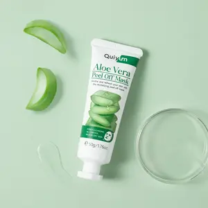 Aloe Vera Peel-Off Jelly Face Mask, Exfoliating Hydro Jelly Masks for Facials