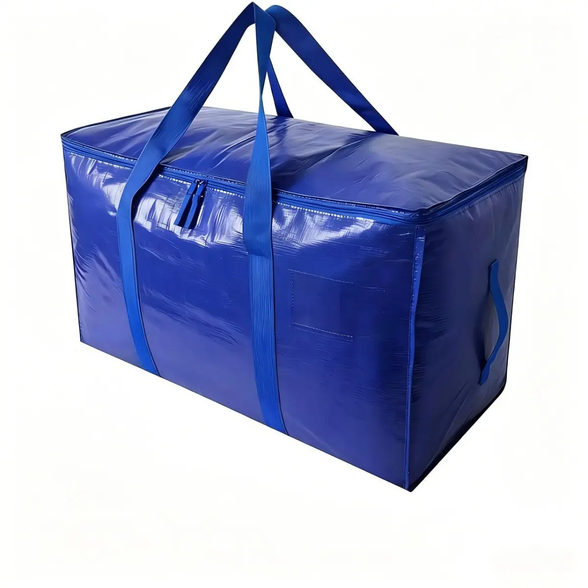 Moving Storage Bags Heavy Duty Extra Large Lightweight Woven Clothes Comforter Organizer Durable Portable Travel Pack