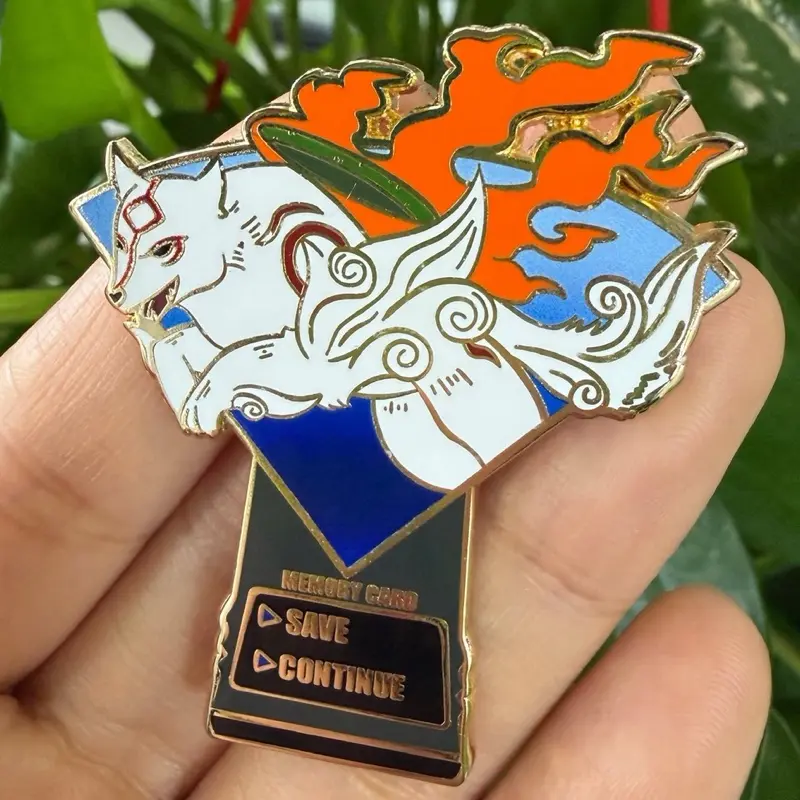 Save Files | 1.75” Okami Hard Enamel Pin