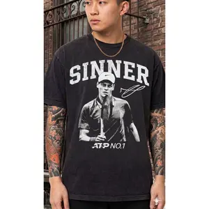 Jannik Sinner Tennis Vintage Bootleg 90s Styles Shirt