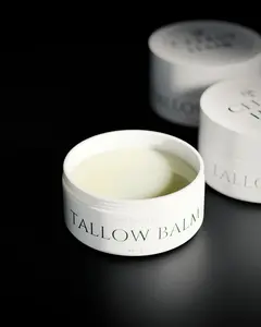 Tallow Balm - Natural Pomade Multi-use hairstyling for high shine medium hold plus beard oil plus skin balm