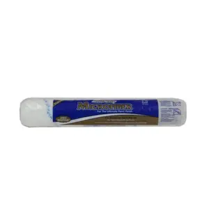 212 MAIN 14 in. Microfiber Paint Roller Cover, Arroworthy 1807932, White, for Semi-Smooth Surfaces, Microfiber Material