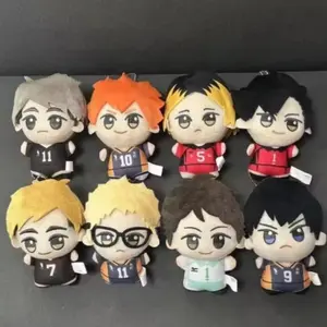 Haikyuu Goods Action Figure, Blind Box Keychain Plush Doll Cotton Doll Lookup Nunnu Anime Gift Birthday Present Gift