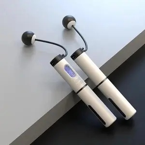 “The Caper” Viral High Quality Cordless Jump Rope with Weighted Balls (cord also included). Light and Compact Fitness Tool For Loosing Weight Faster than Ever Before!