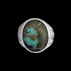 Kokopelli Ring, Turquoise Ring, 925 Sterling Silver Ring, Navajo Ring, Native American Handmade Jewelry