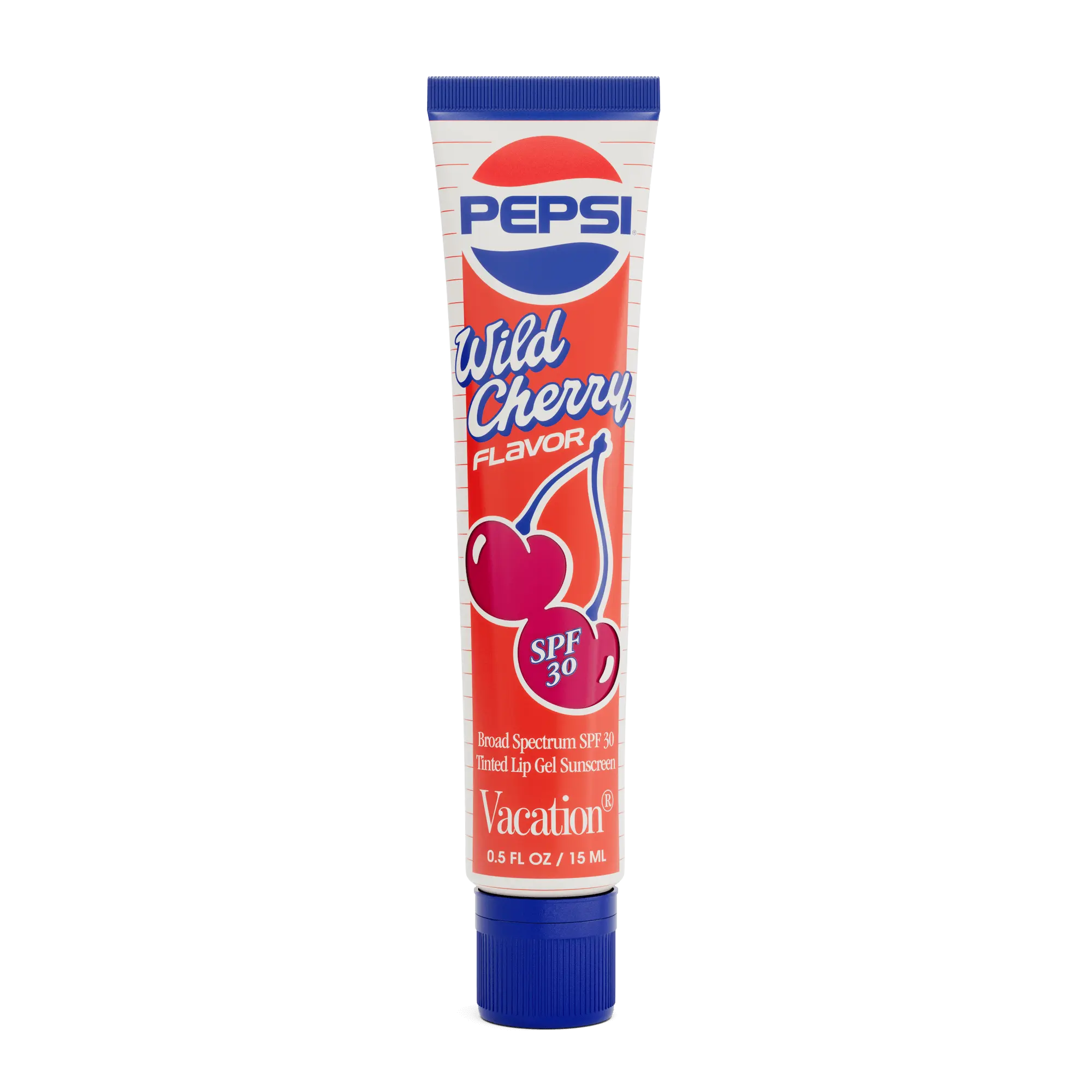 Vacation x PEPSI Wild Cherry Tinted Lip Gel SPF 30 Vacation x PEPSI Wild Cherry Tinted Lip Gel SPF 30
