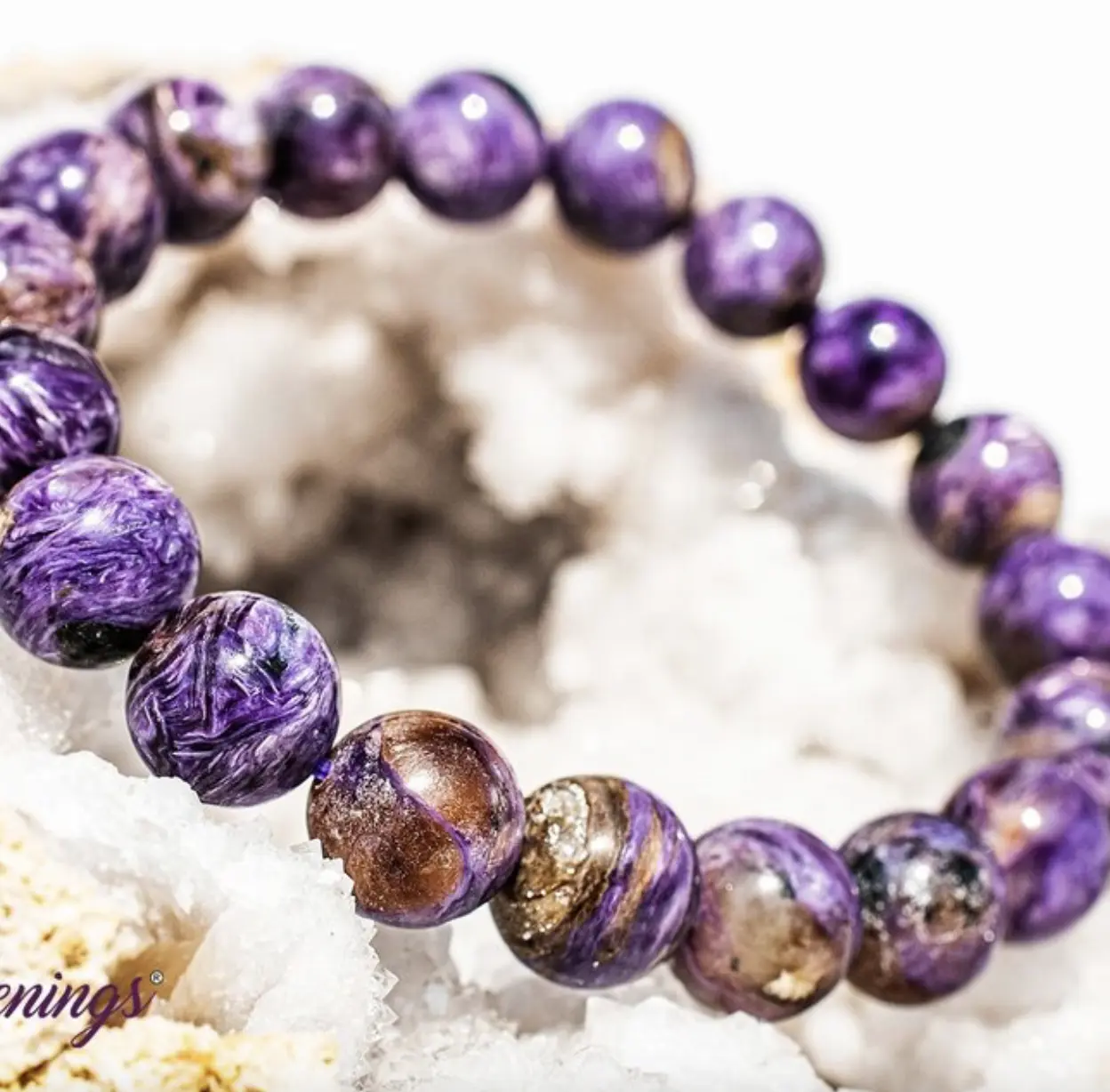 Charoite Bracelet - 8mm
