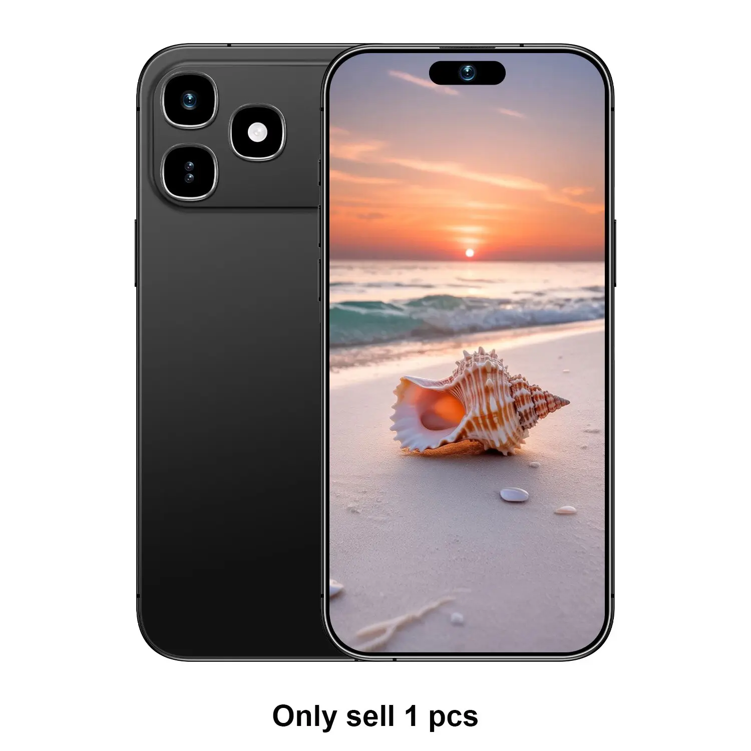 I25 Ultra Smart Android Phone, 4100mah Battery, Dual Sim Slot, 6gb+128GB Storage, 6.85-Inch Screen, 8mp+20mp Camera, 4g Network, Octa-Core Cpu, Android 12.0