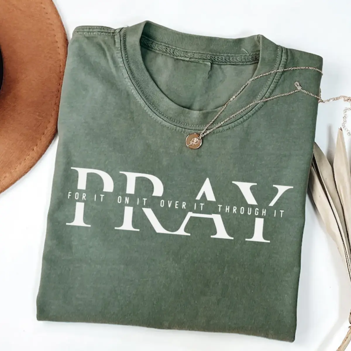 Religious Shirt, Pray Jesus Shirt, Bible Verses T-Shirt, Christian Tee, Religious Women Gift Tee
