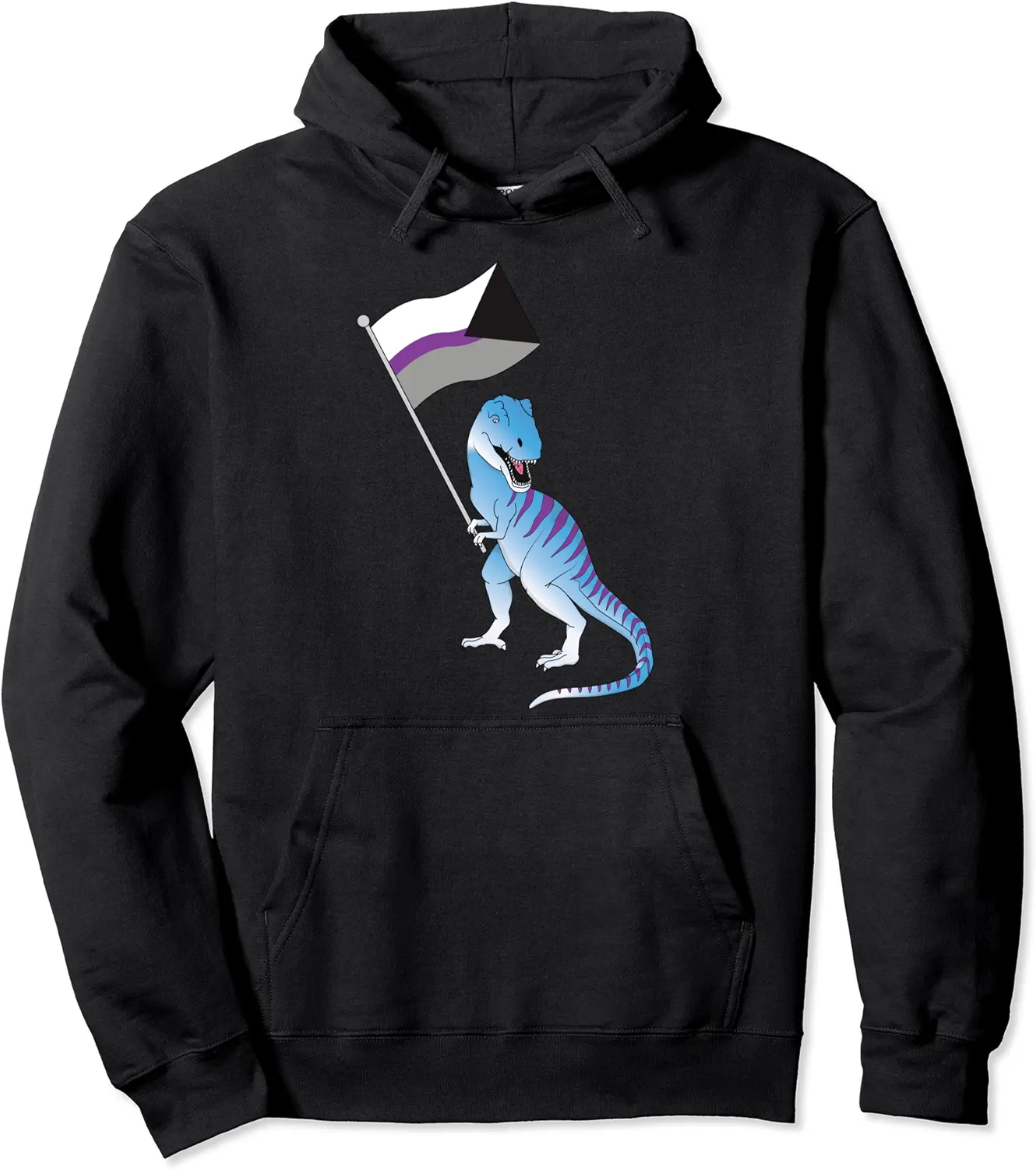 Demisexual Flag Dinosaur Demi Pride LGBT Nonbinary Pronouns Pullover Hoodie - Josephroycos Shop 91B081XQYJNV