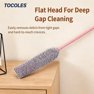 Static Dust Duster Household Gap Cleaner for Under Bed & Sofa Dust Removal Cleaning Mop Dry & Wet Use Lint-Free