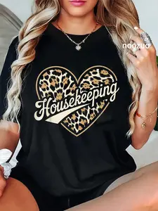 100% Cotton Housekeeper Appreciation Housekeeping Manager JM T-Shirt