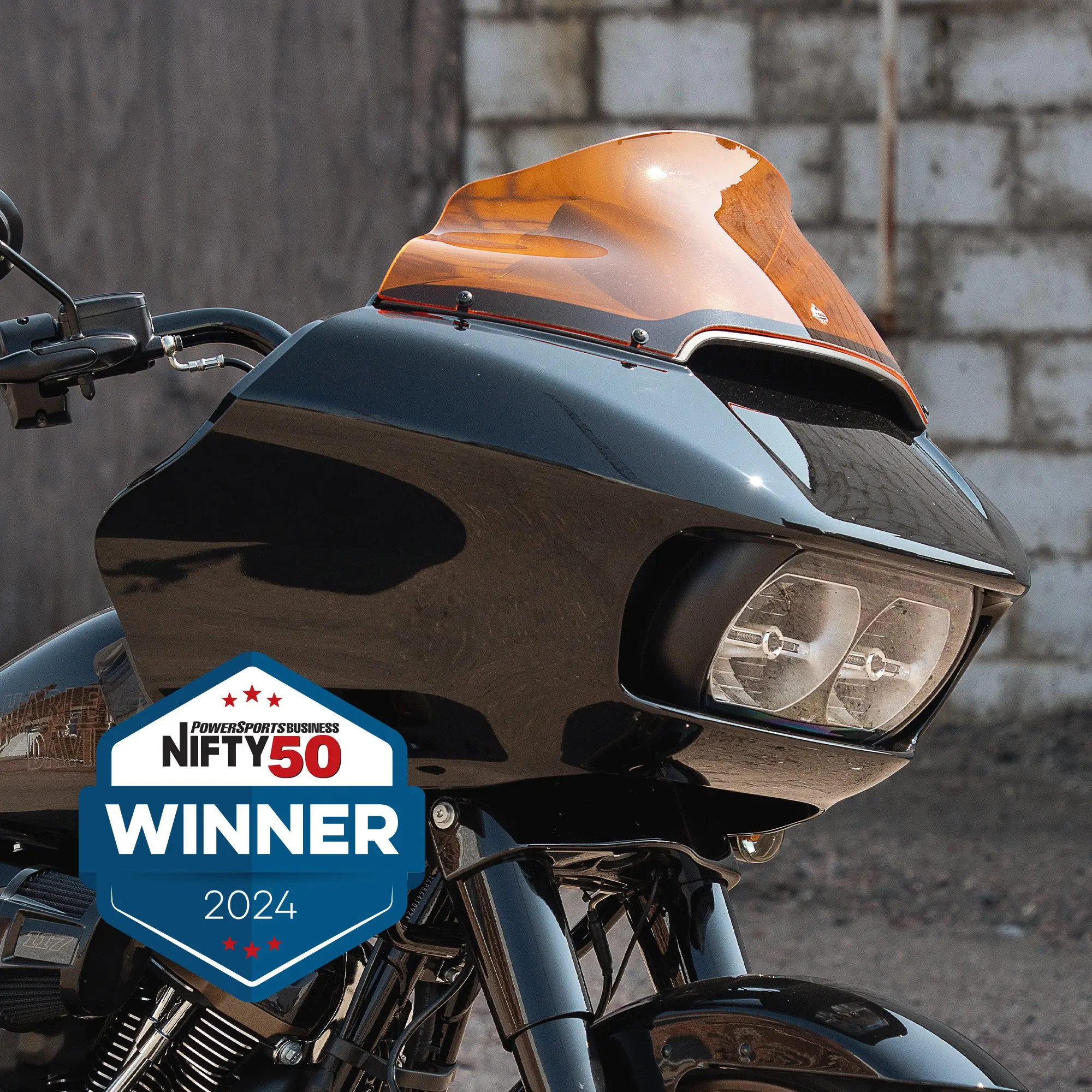 Kolor Flare™ Windshield for Harley-Davidson® 2015-2024 Road Glide