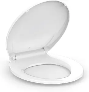 Toilet Seat Elongated / Round, Toilet Seats with Toddler Seat Built In, Potty Training Toilet Seat Fits Both Adult and Child，With Slow Close and Magnets, Easy Installation & Release，Safe PP Material Easy Clean，Multiple models and colors
