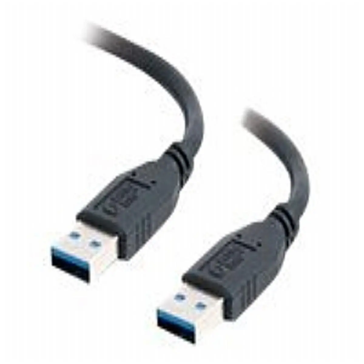 212 MAIN Superspeed USB 3.0 A Male to A Male Mobile Data Cable - 1M (3.2Ft) Molded Shielded Copper Wire Connector, ROHS Compliant for Efficient Transfer