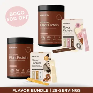 Gainful Everyday Plant Protein Supplement Powder 23g per Serving Unflavored Supports Strength Muscle Recovery Balanced Nutrition Vegan Gut Friendly No Artificial Ingredients for Optimum Healthcare and Performance