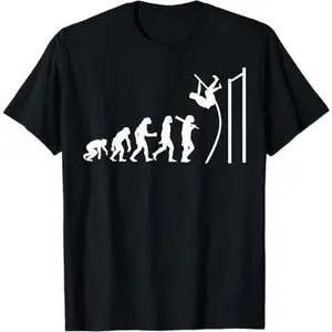 Cool Pole Vault Design For Men Women Pole Vaulting Jumping T-Shirt