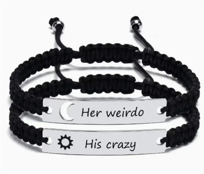 Matching Couples Bracelets for Women Men Long Distance Bracelets for Couples His Hers Bracelets Relationship Bracelets Anniversary Christmas Birthday Gifts